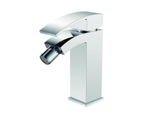 China Bathroom Single Lever Bidet Mixer , Durable Chrome Basin Taps wholesale