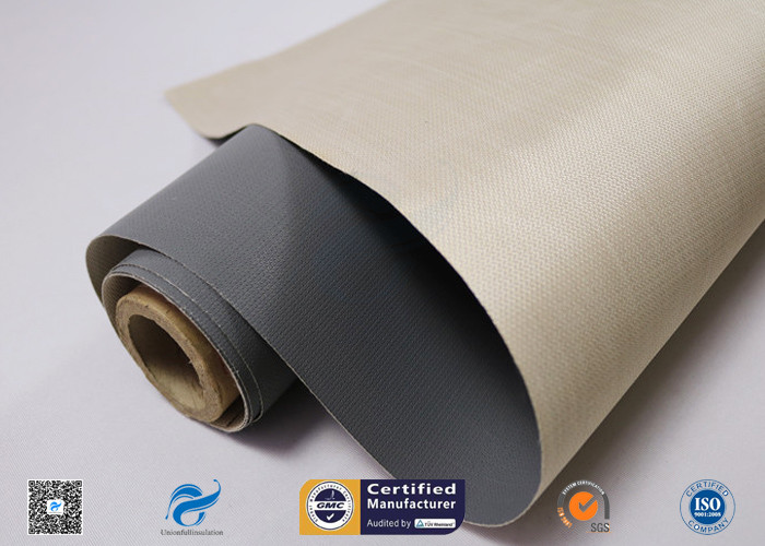 580g Grey PTFE Coated Fiberglass Fabric Heat Insulation Materials