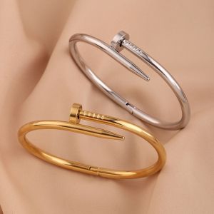 Minimalist High-quality Stainless Steel Nail Bracelet
