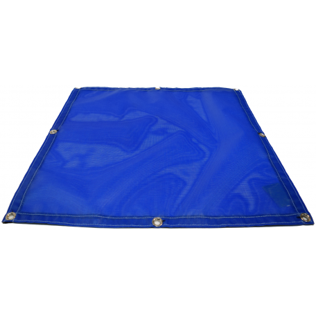 Blackout PVC Coated Fabric Canvas Heavy Duty Vinyl Dipped PVC Mesh Tarps For Dump Truck