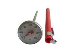 China Cooking / Fry Calibrating Bimetallic Thermometers , Bimetallic Stemmed Thermometer Small Dial wholesale