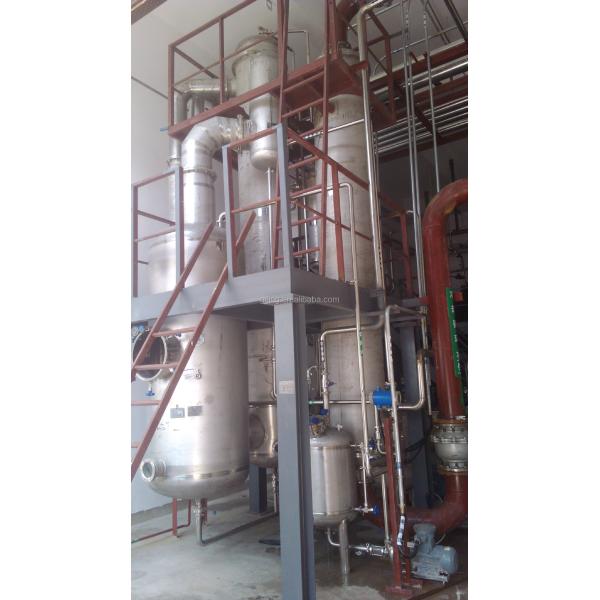 Sugar Cane Vacuum Evaporator System Liquid Concentration Single Effect Vacuum Concentrator Evaporator