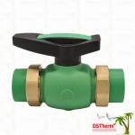 PPR Union Ball Valve Full Bore Ppr Double Union Ball Valve Exposed Installation