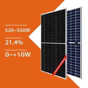 China 520W Rooftop Solar System 525W 545W 550W Flexible Thin Film Solar Roof Panels wholesale