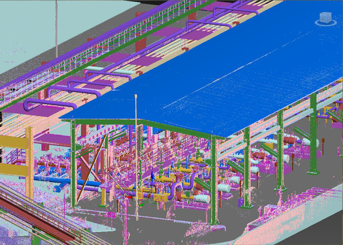 1200m Range Lightweight Terrestrial Laser Scanning In Construction HS1200