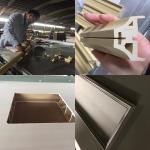 WPC Unequal Double Door , Interior Double Doors For Apartment