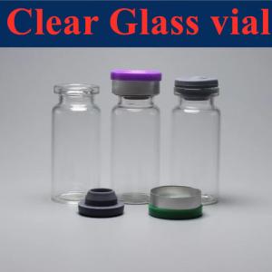 China 7ml 20ml Medical Glass Vial 20mm Mouth Size Lyophilized Vial wholesale
