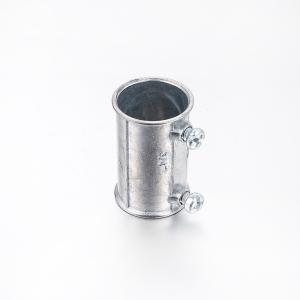 China Electrical Metal Conduit Pipe Fittings , 3 4 EMT Coupling Zinc Die Casting wholesale