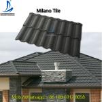 Kenya Metro / Decras Roof Tile / Stone Coated Aluminum Zinc Steel Roofing Sheet