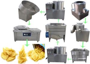 China Snack Food Factory Semi Automatic Potato Chips Production Line wholesale