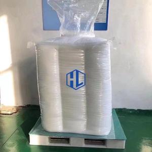 China 1200kg Flat Bottom Bulk Bag Liner 200 Microns FIBC Jumbo Bags wholesale