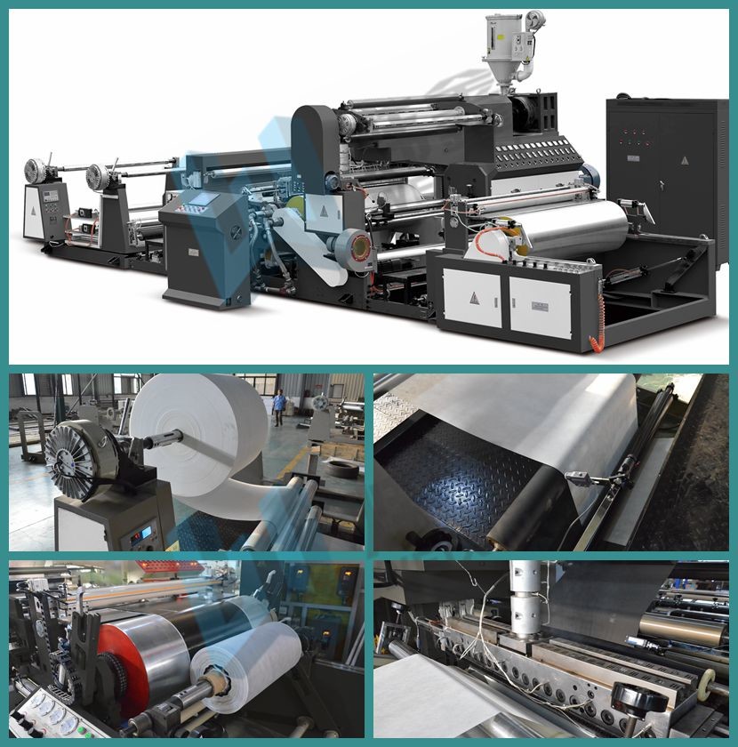 Full Automatic Extrusion Coating Lamination Machine High Composite Speed