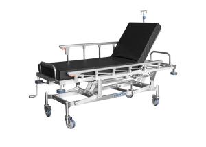 China Stainless Steel Emergency Stretcher With Manual CPR Backrest Adjustable wholesale