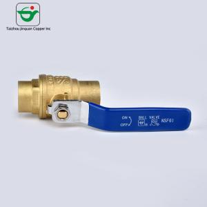 China Medium Pressure FIP 1 Inch Mini Ball Valve CW617N CuZn40Pb2 wholesale