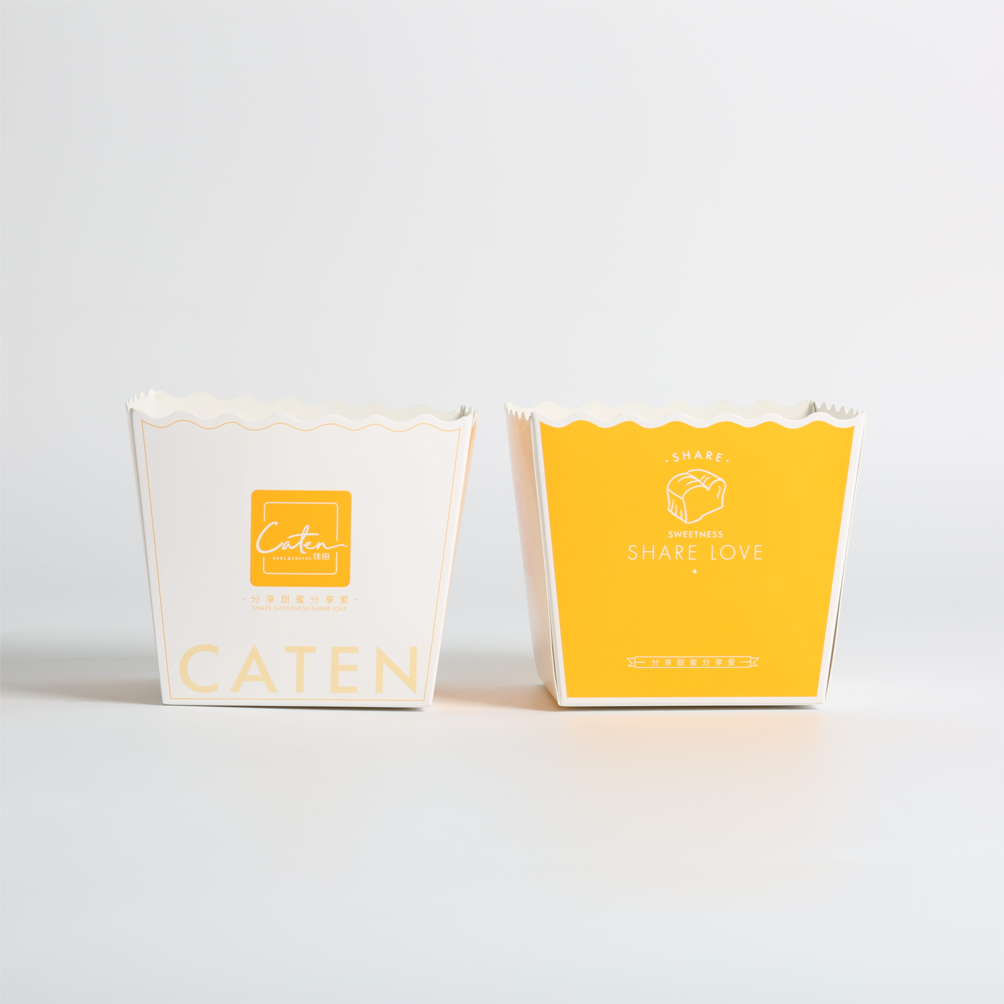 Recyclable Paper Takeaway Food Packaging Box For Burger Popcorn Custom Size Color