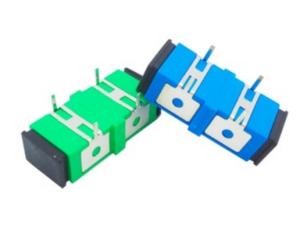 China SC Ceramic Fiber Optic Coupler with Metal Pin for PCB board wholesale
