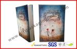 Personalized Paper Gift Packaging Box, Uv Coating / Foil Stamping Book Shape