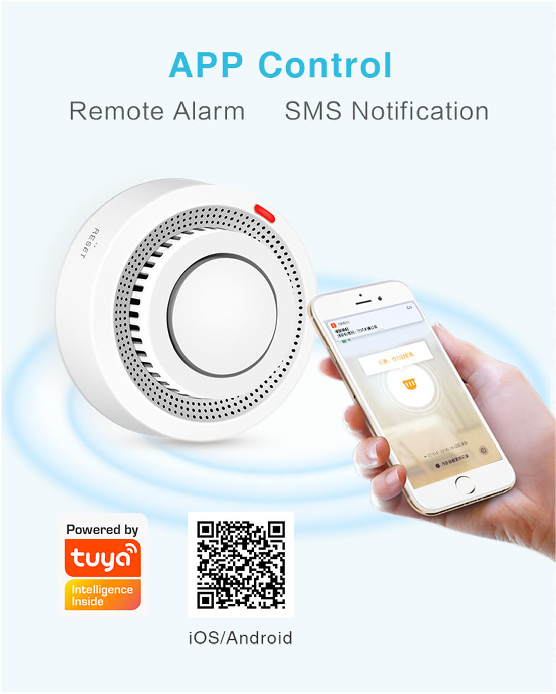 Wi-Fi Smoke Detector(YG400A)