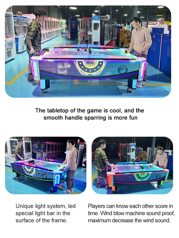 Super Speed Coin Operated Air Hockey Table Adult Arcade Game Game Zone