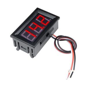 China 3 Wire 0.56&quot; 0-30V DC LED Digital Voltmeter Car Motorcycle Volt Tester Detector Capacity Monitor wholesale