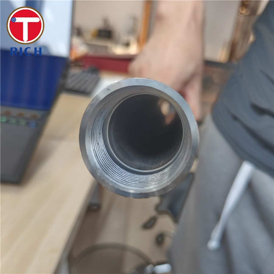 CNC Machining Seamless Precision Steel Tube Threaded Steel Pipe For Machinery Parts
