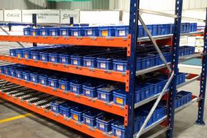 China Heavy Duty Carton Flow Rack / Pallet Live Racking For Warehouse Storage wholesale