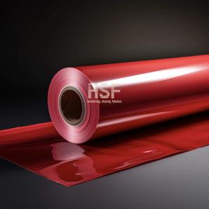 China 60 Micron Opaque Red Cast CPP Film High Puncture Resistance wholesale