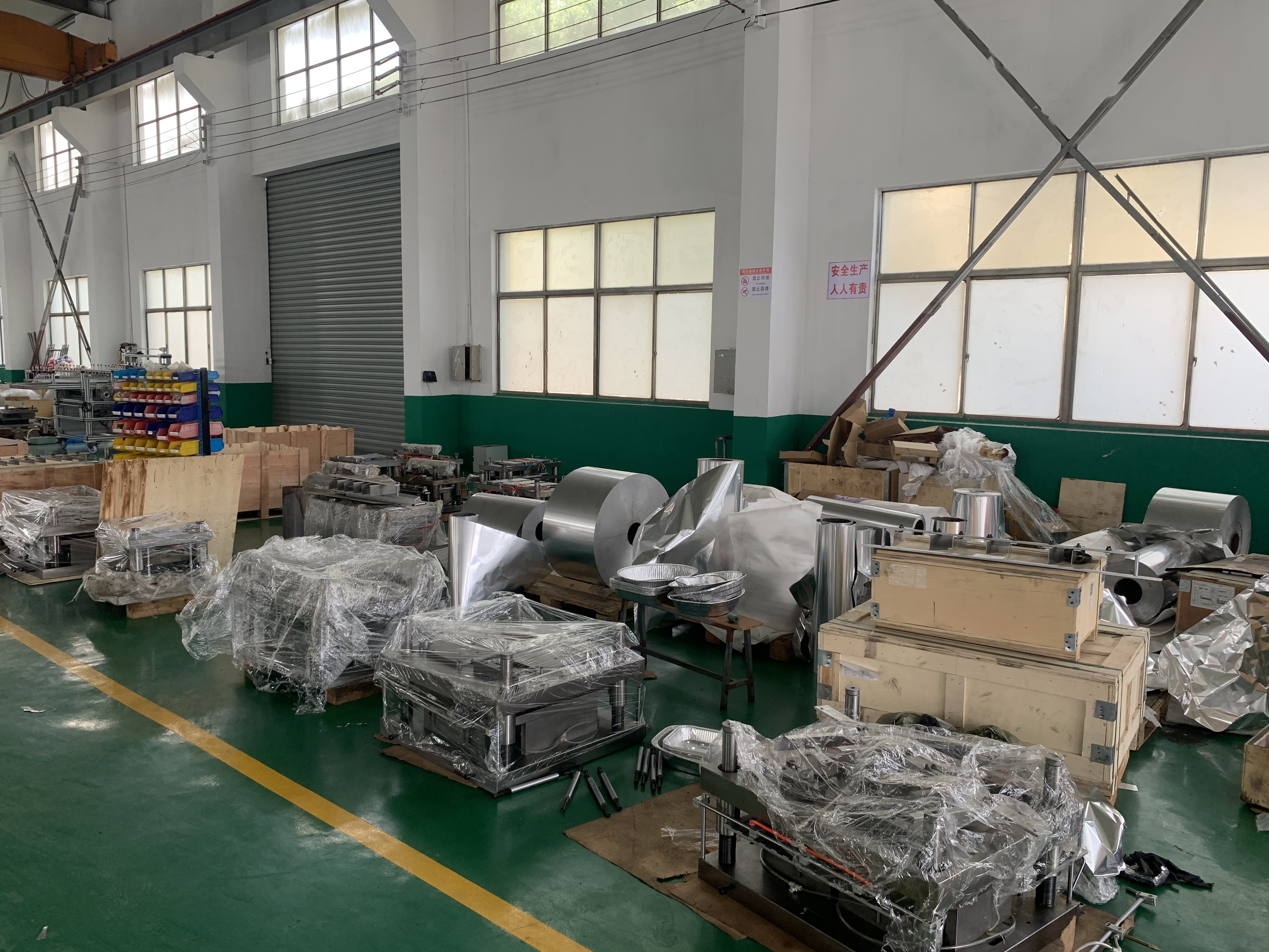 Steel 4 Cavities Aluminum Foil Container Mould High Productivity