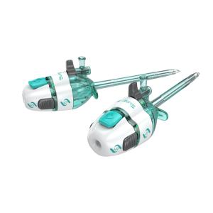 China Optical Trocar Endopass Laparoscopic Disposable 5mm Trocars 75mm Long wholesale