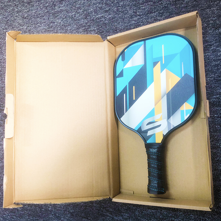 Custom Logo Elongated Pickleball Paddle T700 Carbon Fiber USA PAP Approved