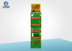 Colorful Printing Cardboard Display Shelves Professional For Baby Beverages