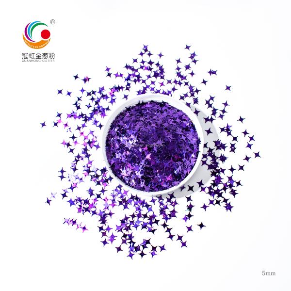 Star Flash Series PET Loose Glitter Powder Dust Quicksand Butterfly