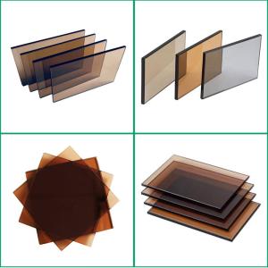 China 12mm Tinted Tempered Glass Colored With Blue/Yellow/Brown/Green Etc. wholesale
