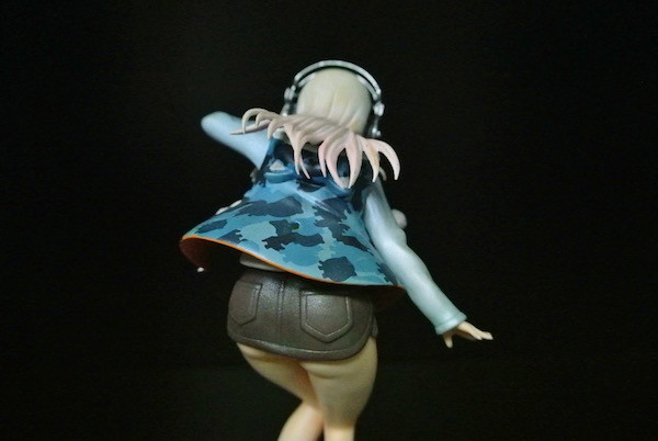 Decorative Adult Anime Figures , Japanese Toy Figures With Base Navy Style