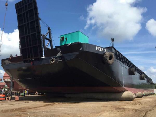 Shipyard Barge Launching Airbags Docking 10 Layers Heavy Duty Airbags For