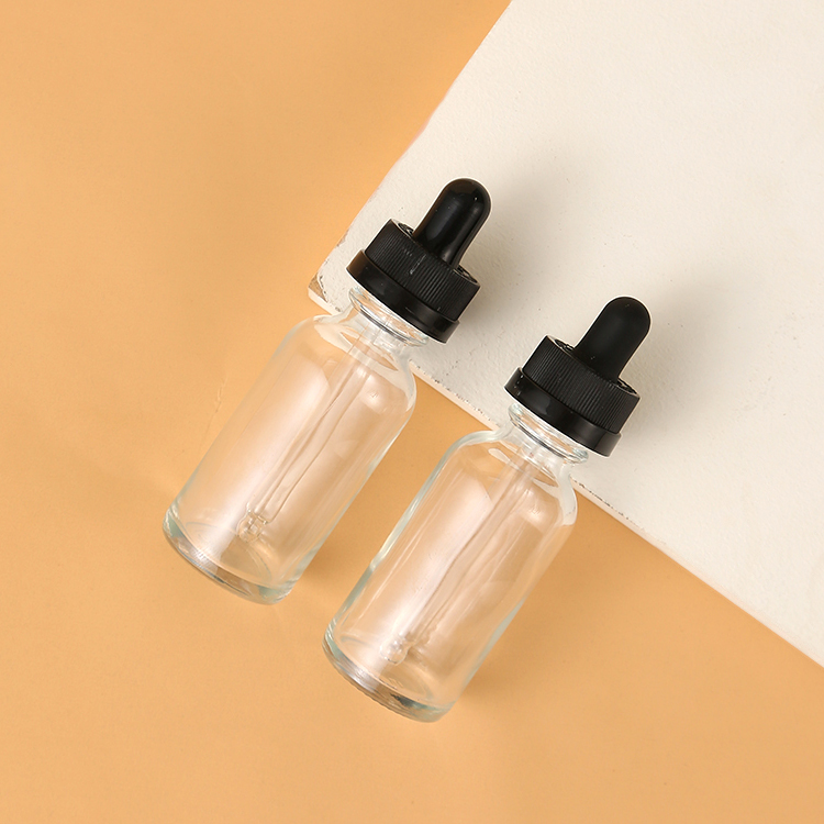 1oz 2oz 3oz 4oz Cobalt Blue Boston Glass Bottle for Cosmetics Essential Oil Customized Colors and Samples Process 2-3 days