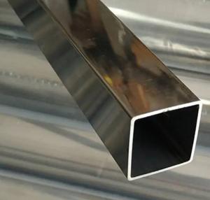China ASTM AISI 201 304 316L Stainless Steel Rectangular Tube Cold Rolled SS Square Pipe wholesale