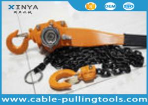 China 0.75 - 6 Ton Chain Lever Hoist Chain Pulley Block For Lifting and Hoisting wholesale