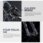 KOOTU Carbon Road Bike T800 Carbon Fiber Bicycle Shimano Sora 18 Speed