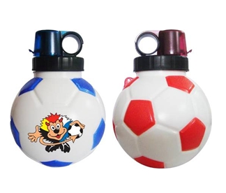 850ml football style water bottles for World Cup, plastic sport water bottle