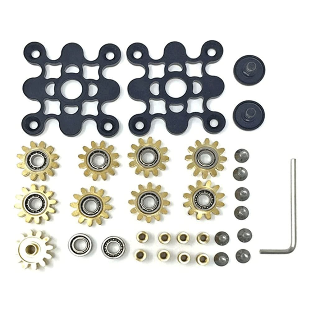 Metal Nine Tooth Linkage Spinner Fidget Toy for Adults' Stress and Anxiety Relief