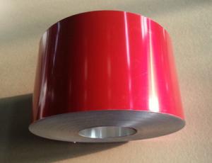 China Red Color Coated Aluminum Coil Steel Prepainted Aluminum Coil Cold Rolled Printed wholesale