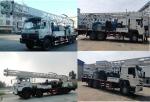 COMMINS Diesel Engine 400m 6X6 Truck Mounted Drilling Rig