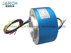 China Lead free100mm through bore electrical slip ring / miniature slip ring Max speed:500RPM wholesale