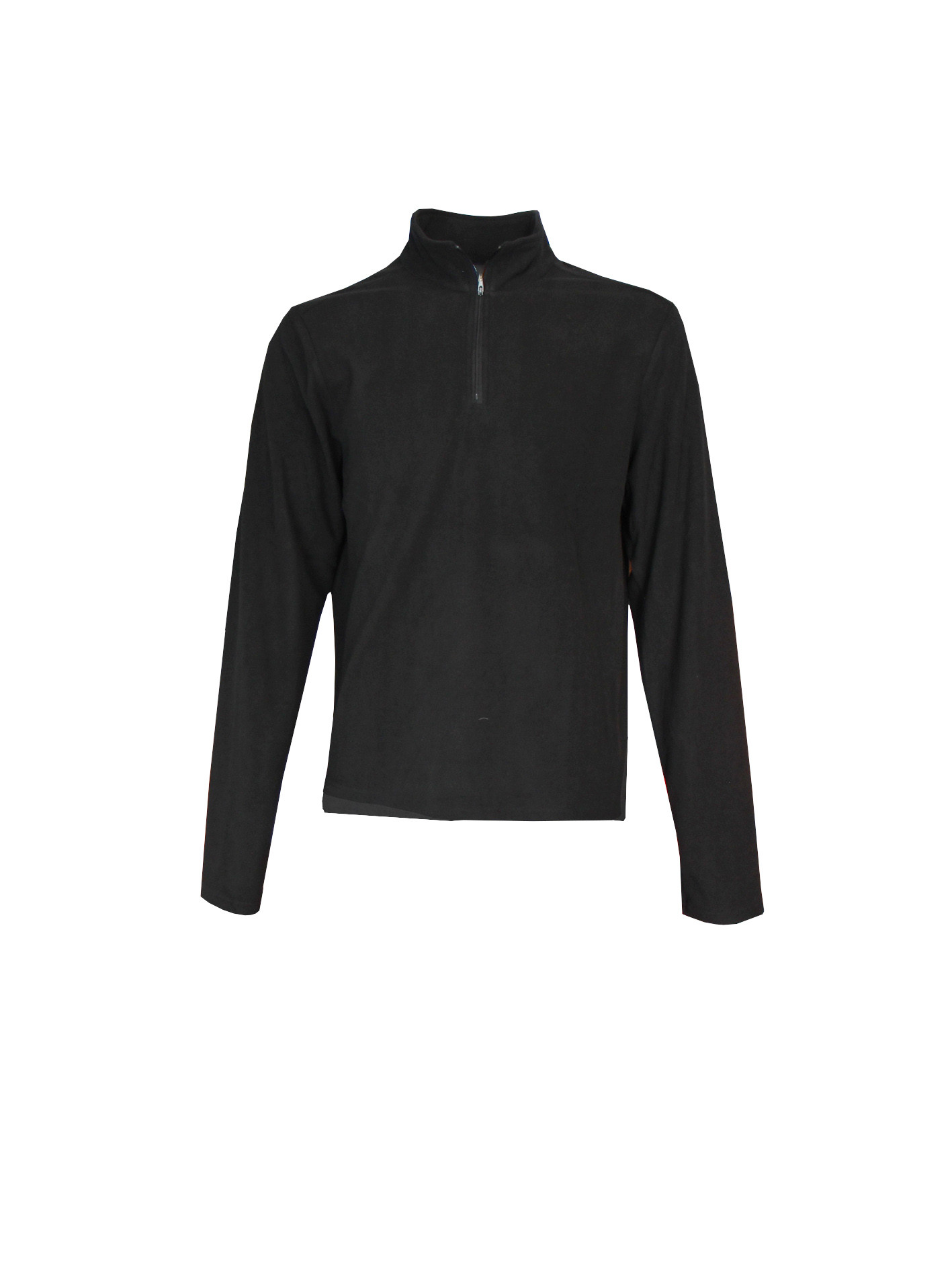 185 GSM Polyester 100% Polar Fleece Black Men Fall And Winter Jacket