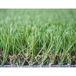 China High Durability 60mm Garden Fake Grass Double Wave Monofilament wholesale