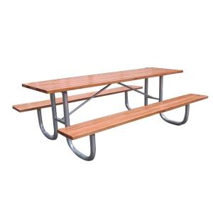 China L2400W1680H820mm Picnic Table Bench Set For Park wholesale