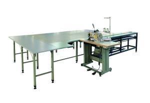 China Comforters Edge Trimming Overlock Machine Quilt Making Equipment 3KW wholesale