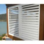 European Aluminium Louver Window Movable Louvers Plantation Shutter Parts
