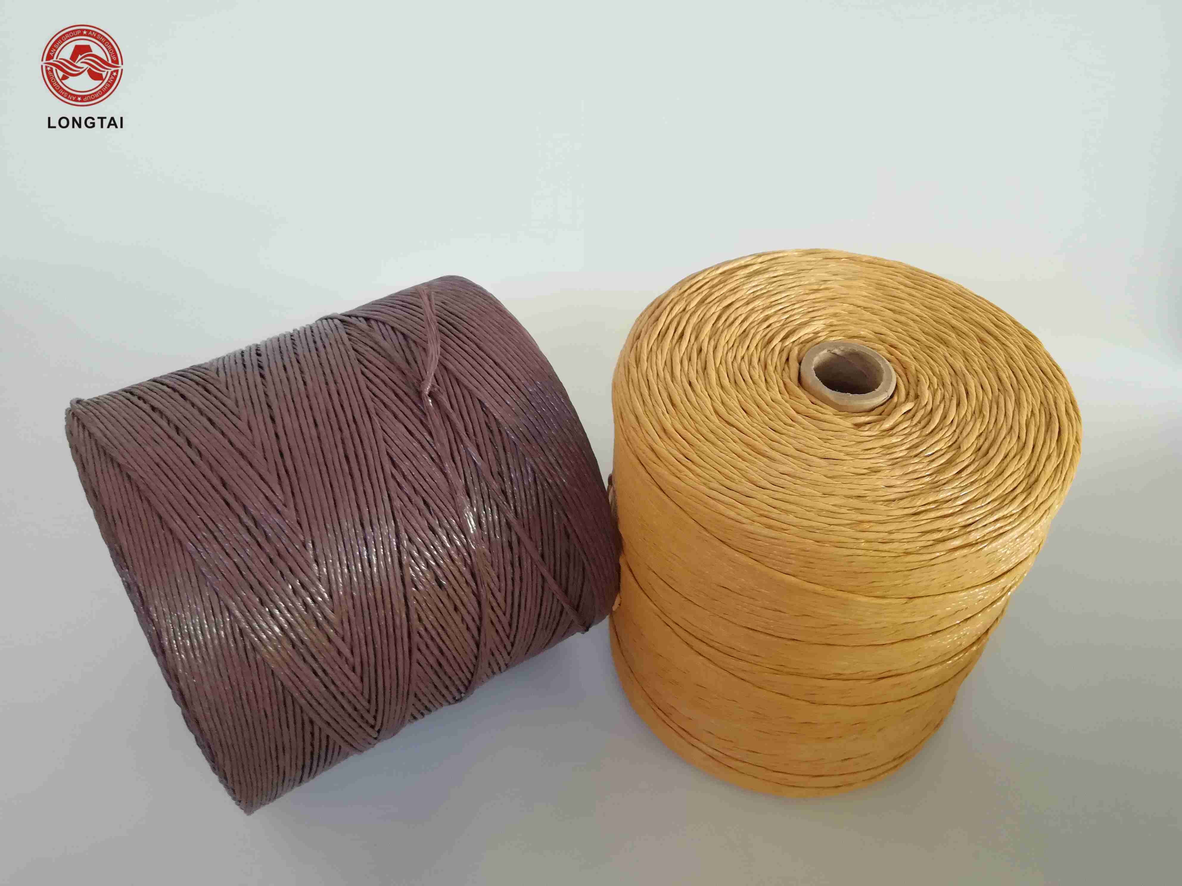 High Breaking Strength Polypropylene Baling Twine , UV Treated Grass Hay Baler Twine